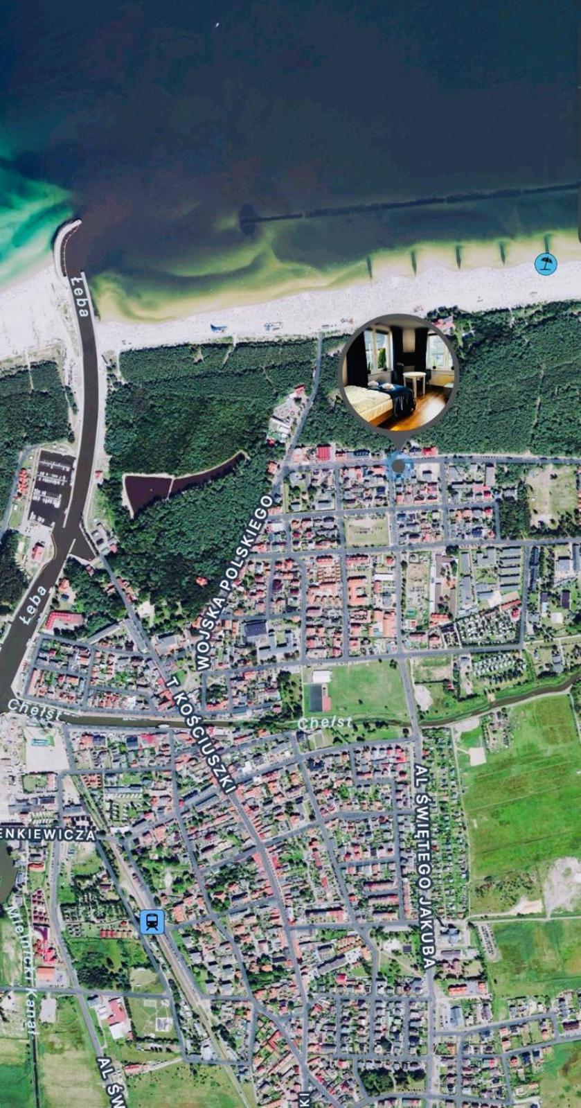 Pokoje Goscinne Nad Morzem Leba Luaran gambar
